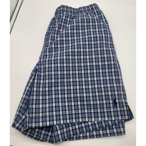 Polo Ralph Lauren Other - POLO SPORT Ralph Lauren Mens SZ M Swimsuit Trunks Shorts Mesh Liner Plaid Preppy